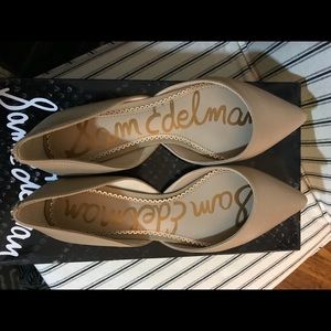 Sam Edelman leather D’orsay flats size 7 NIB